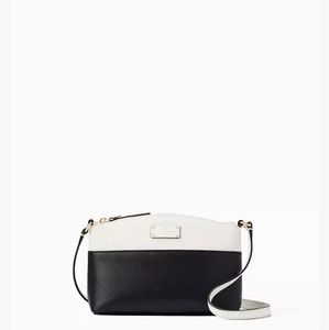 kate spade Two-Tone Black and White Crossbody Bag